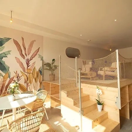 Ferienwohnung Loft/Jacuzzi L'Instant Saint-Valery-en-Caux Exterior foto